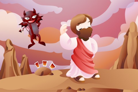 Lição 05 - Satanás tenta  a Jesus